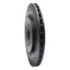 E-Line Drilled & Slotted Black Brake Rotor, 2004-2011 GM, Position: Rear Right - image 4