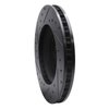 E-Line Drilled & Slotted Black Brake Rotor, 2004-2008 GM, Position: Front Right - image 3