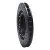 E-Line Drilled & Slotted Black Brake Rotor, 2005-2013 GM, Position: Front Right - image 2