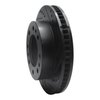 E-Line Drilled & Slotted Black Brake Rotor, 2006-2011 GM, Position: Front Right - image 2