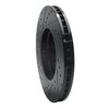 E-Line Drilled & Slotted Black Brake Rotor, 2008-2014 GM, Position: Front Right - image 2