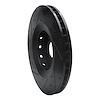 E-Line Drilled & Slotted Black Brake Rotor, 2009-2015 GM, Position: Front Right - image 1