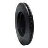 E-Line Drilled & Slotted Black Brake Rotor, Fits Select GM, Position: Front Left - image 2