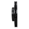 E-Line Drilled & Slotted Black Brake Rotor, Fits Select GM, Position: Front Right - image 2