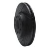 E-Line Drilled & Slotted Black Brake Rotor, 2014-2020 GM, Position: Front Left - image 3