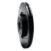 E-Line Drilled & Slotted Black Brake Rotor, 2010-2016 GM, Position: Front Right - image 4