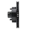 E-Line Drilled & Slotted Black Brake Rotor, 1970-1981 GM, Position: Front Left - image 2