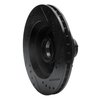 E-Line Drilled & Slotted Black Brake Rotor, 1978-1990 GM, Position: Front Left - image 2