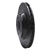 E-Line Drilled & Slotted Black Brake Rotor, 1988-1996 GM, Position: Left Front - image 1