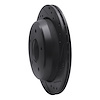 E-Line Drilled & Slotted Black Brake Rotor, 1994-1996 GM, Position: Rear Right - image 1