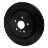E-Line Drilled & Slotted Black Brake Rotor, Fits Select GM, Position: Rear Left - image 4