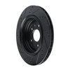 E-Line Drilled & Slotted Black Brake Rotor, 2014-2019 GM, Position: Rear Right - image 4