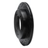 E-Line Drilled & Slotted Black Brake Rotor, 1991-1998 GM, Position: Front Left - image 4
