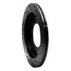 E-Line Drilled & Slotted Black Brake Rotor, 1999-2004 Fits Multiple Makes/Models, Position: Front Left - image 4