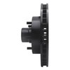 E-Line Drilled & Slotted Black Brake Rotor, 1969-1996 GM, Position: Front Right - image 2