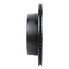 E-Line Drilled & Slotted Black Brake Rotor, 2007-2015 GM, Position: Rear Right - image 3