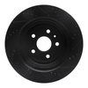 E-Line Drilled & Slotted Black Brake Rotor, Fits Select GM, Position: Rear Left - image 4