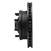 E-Line Drilled & Slotted Black Brake Rotor, 1971-1995 GM, Position: Front Left - image 1