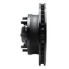 E-Line Drilled & Slotted Black Brake Rotor, 1971-1995 GM, Position: Front Right - image 3