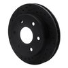 E-Line Drilled & Slotted Black Brake Rotor, 1988-2000 GM, Position: Front Left - image 3