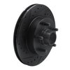 E-Line Drilled & Slotted Black Brake Rotor, 1988-1991 GM, Position: Front Left - image 2