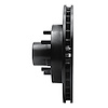 E-Line Drilled & Slotted Black Brake Rotor, 1991-2003 GM, Position: Front Left - image 1