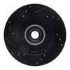 E-Line Drilled & Slotted Black Brake Rotor, 1991-2003 GM, Position: Front Right - image 2