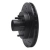 E-Line Drilled & Slotted Black Brake Rotor, 1991-2003 GM, Position: Front Right - image 3
