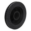 E-Line Drilled & Slotted Black Brake Rotor, 1993-1995 GM, Position: Front Right - image 4