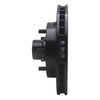 E-Line Drilled & Slotted Black Brake Rotor, 1992-2002 GM, Position: Front Left - image 2