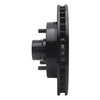E-Line Drilled & Slotted Black Brake Rotor, 1992-2002 GM, Position: Front Right - image 2