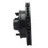 E-Line Drilled & Slotted Black Brake Rotor, 1992-2002 GM, Position: Front Left - image 2