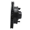 E-Line Drilled & Slotted Black Brake Rotor, 1992-2002 GM, Position: Front Right - image 3