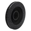 E-Line Drilled & Slotted Black Brake Rotor, 1993-1995 GM, Position: Front Right - image 4