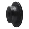 E-Line Drilled & Slotted Black Brake Rotor, 1997-2005 GM, Position: Rear Right - image 2