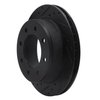 E-Line Drilled & Slotted Black Brake Rotor, Fits Select Fits Multiple Makes/Models, Position: Rear Left - image 2