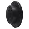 E-Line Drilled & Slotted Black Brake Rotor, 1999-2020 GM, Position: Rear Left - image 2