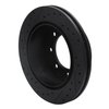 E-Line Drilled & Slotted Black Brake Rotor, 1999-2020 GM, Position: Rear Right - image 4