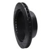 E-Line Drilled & Slotted Black Brake Rotor, 2000-2014 GM, Position: Rear Left - image 4