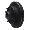E-Line Drilled & Slotted Black Brake Rotor, 2001-2002 GM, Position: Front Right - image 2