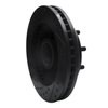 E-Line Drilled & Slotted Black Brake Rotor, 2001-2002 GM, Position: Front Right - image 4