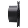E-Line Drilled & Slotted Black Brake Rotor, 2001-2010 GM, Position: Rear Right - image 3