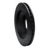 E-Line Drilled & Slotted Black Brake Rotor, 2002-2005 GM, Position: Front Right - image 4