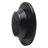 E-Line Drilled & Slotted Black Brake Rotor, 2002-2009 GM, Position: Rear Right - image 2