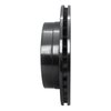 E-Line Drilled & Slotted Black Brake Rotor, 2003-2005 GM, Position: Rear Right - image 3