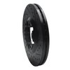 E-Line Drilled & Slotted Black Brake Rotor, 2004-2008 GM, Position: Front Right - image 2