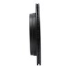 E-Line Drilled & Slotted Black Brake Rotor, 2007-2017 GM, Position: Rear Left - image 3