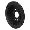 E-Line Drilled & Slotted Black Brake Rotor, 2007-2017 GM, Position: Rear Left - image 4