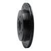 E-Line Drilled & Slotted Black Brake Rotor, 2007-2017 GM, Position: Rear Right - image 2