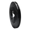 E-Line Drilled & Slotted Black Brake Rotor, 2009-2012 GM, Position: Front Left - image 2